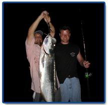 Some of the best sport fishing in the world is in Ft. Lauderdale, Florida.  The water between here and Miami is one of the only places in the world with spectacular year round tarpon fishing.  The tarpon range from 30 to more than 100 lbs and feed frantically along the beaches with snook and big Jack.  This fishing is very fast paced with most of the action just minutes from the dock.  